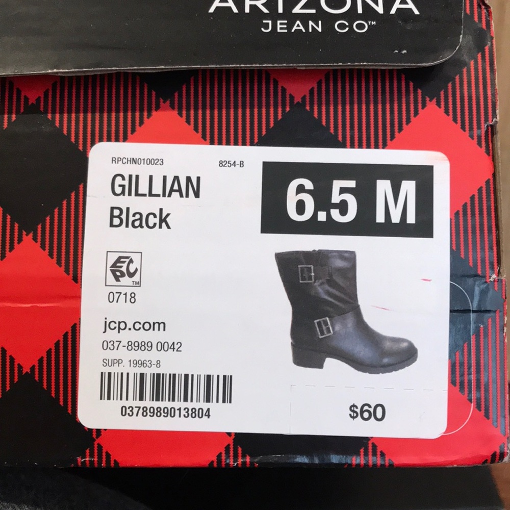 Arizona motorcycle booties size 6.5 new